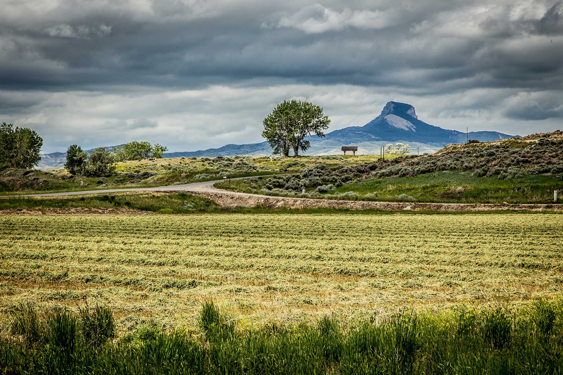 Wyoming farmland