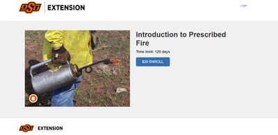 OSU: Introduction to Prescribed Fire