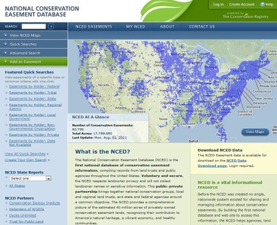 National Conservation Easement Database