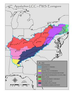 App LCC FWS Ecoregions