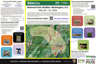 National Parks BioBlitz: Washington DC