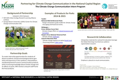 Partnering for Climate Change Communication in the National Capital Region