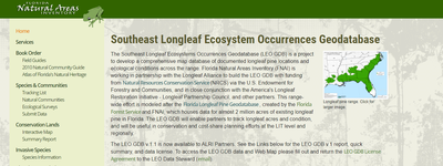 Southeast Longleaf Ecosystem Occurrences (LEO) Geodatabase