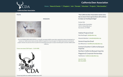California Deer Association