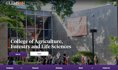 Clemson College of Agriculture, Forestry and Life Sciences