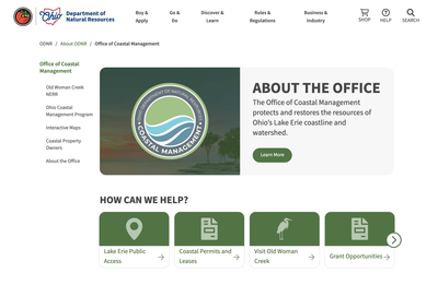 Ohio Department of Natural Resources Division of Coastal Management