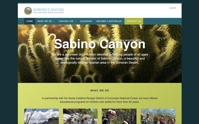 Sabino Canyon Volunteer Naturalists
