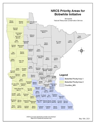 Minnesota Priority Area Shapefile