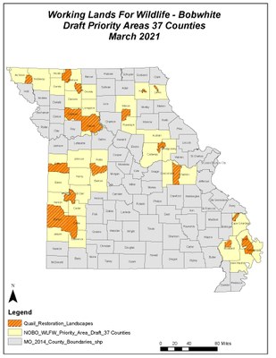 Missouri Priority Area Shapefiles