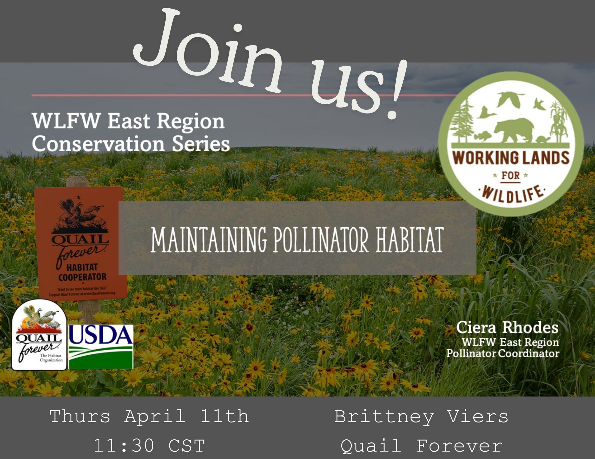 WLFW East Region Conservation Series April 11 2024