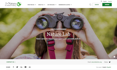 The Nature Conservancy Nature Lab