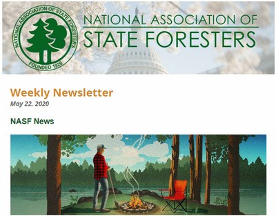 National Association of State Foresters Weekly Newsletter May 22, 2020
