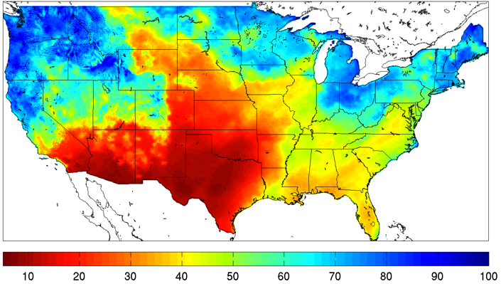 Downscaling Scenarios of Climate Change Project to Map Entire Appalachian LCC Region