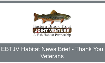 EBTJV Habitat News Brief - Thank You Veterans