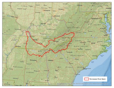 Tennessee River Basin Boundary