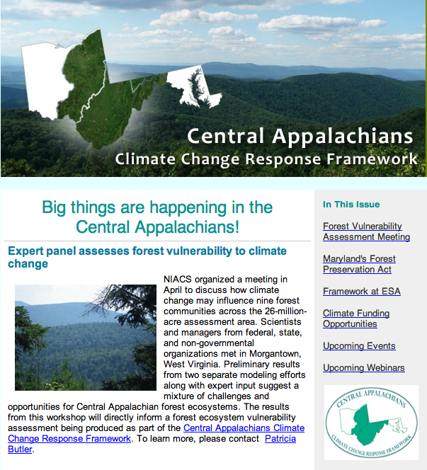 Central Appalachians Framework Image