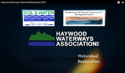 Haywood Waterways Watershed Restoration 2015